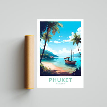 Phuket Travel Poster