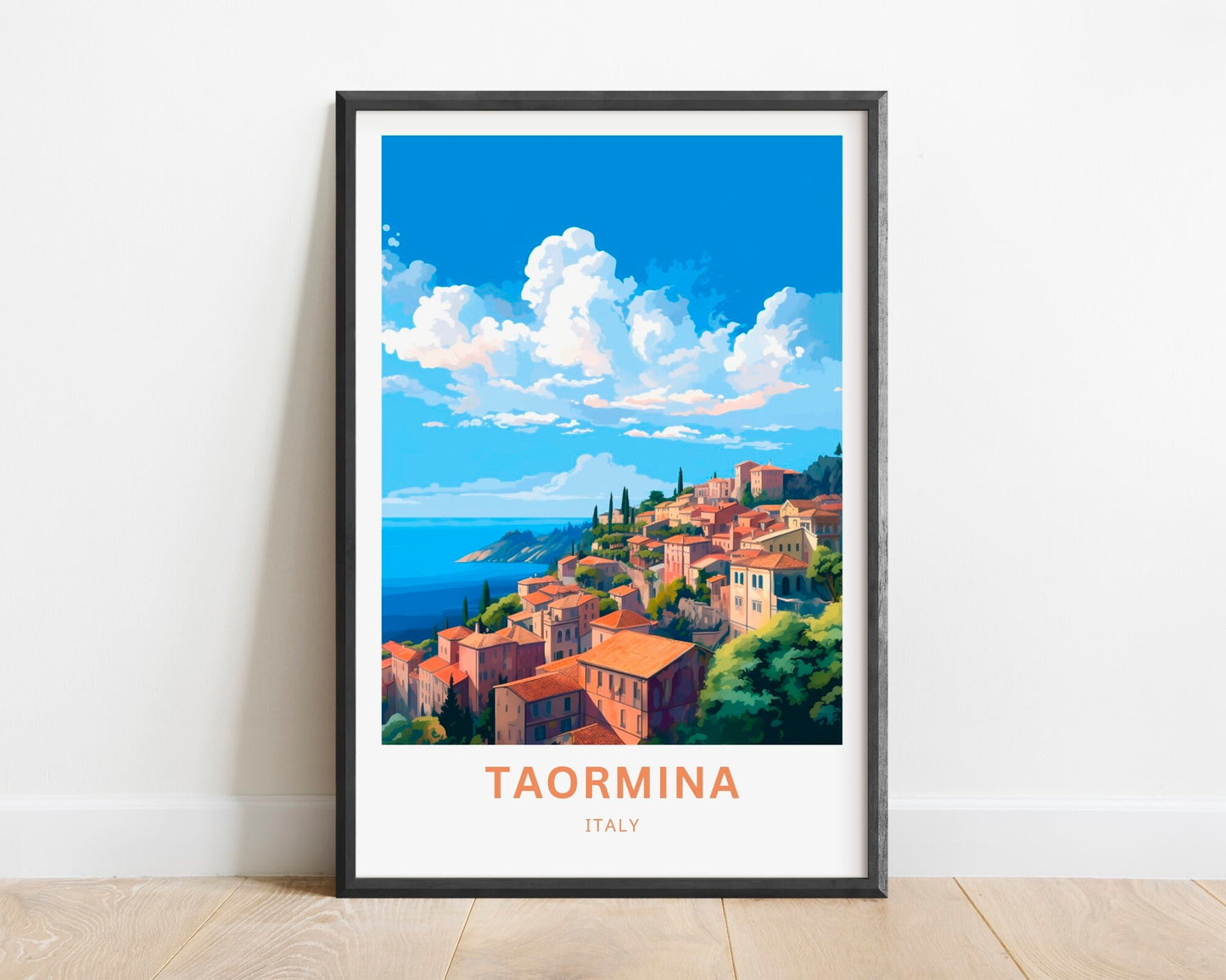 Taormina Travel Poster