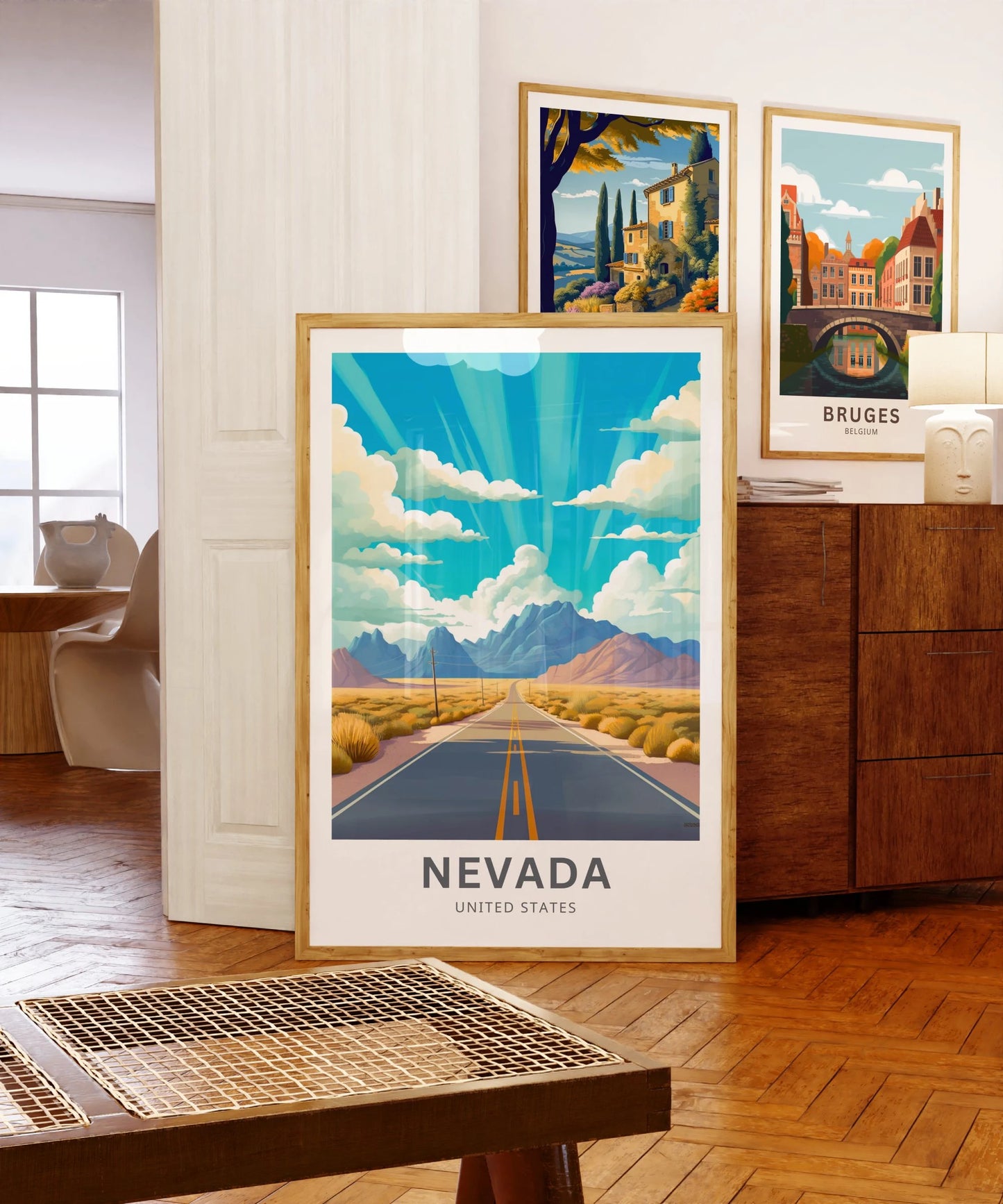 Nevada Travel Poster