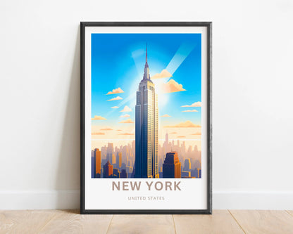 New York Travel Poster