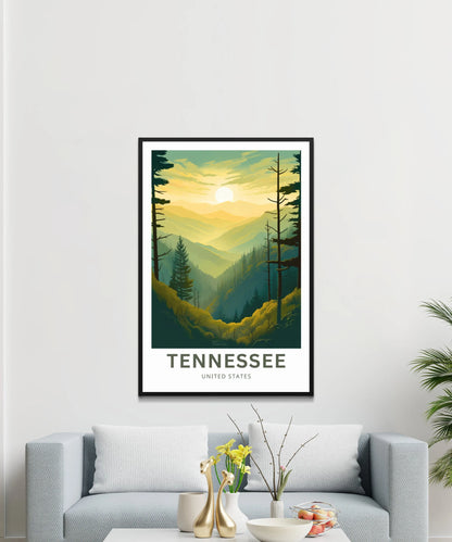 Tennessee Travel Poster