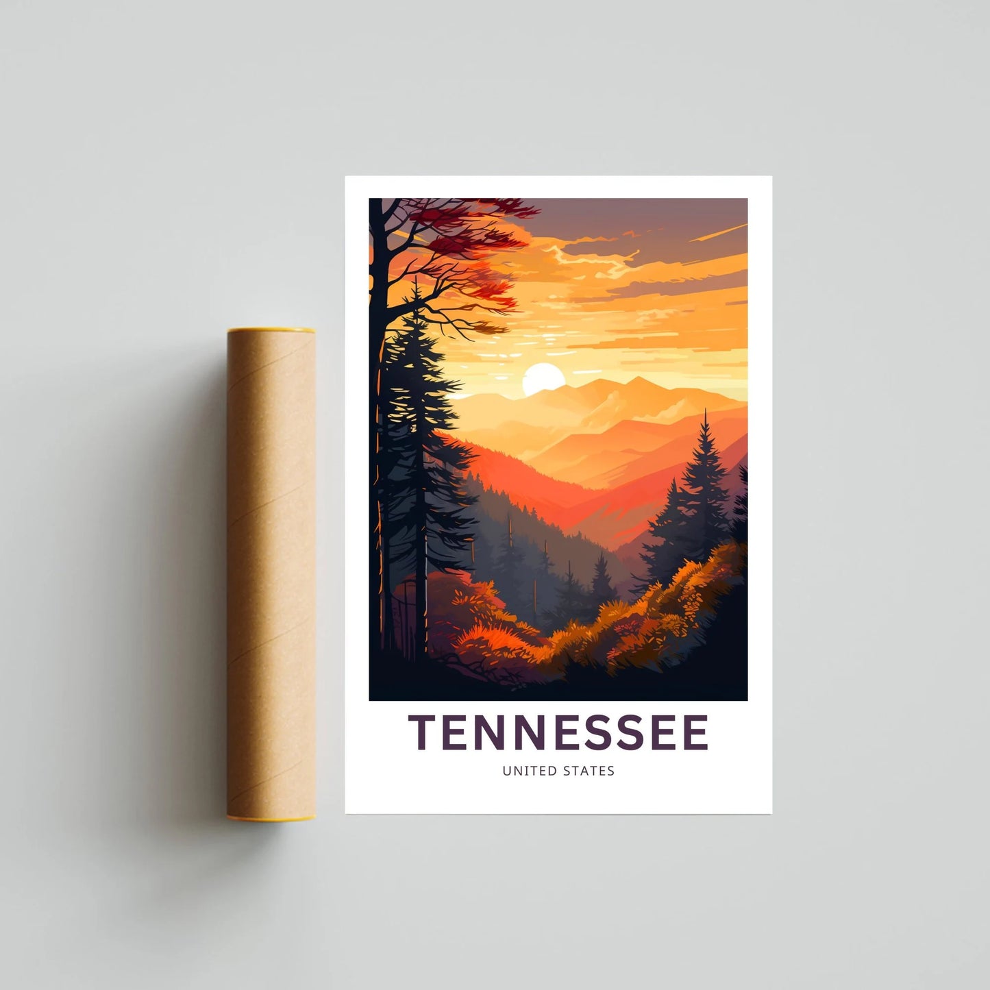 Tennessee Travel Poster