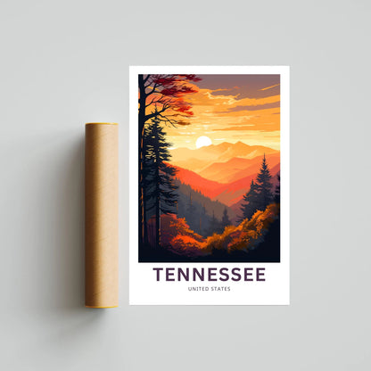 Tennessee Travel Poster