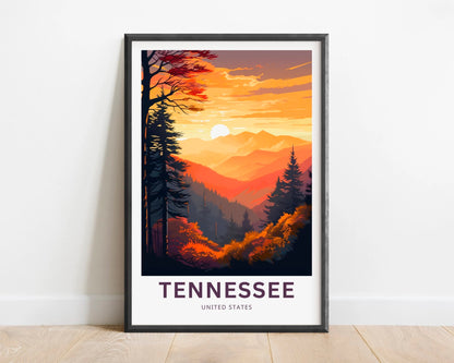 Tennessee Travel Poster