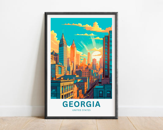 Georgia Travel Poster