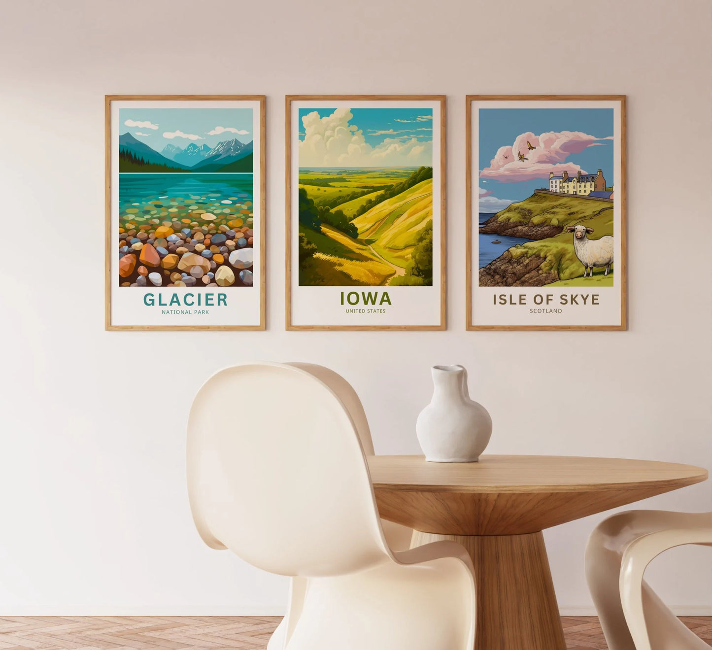 Iowa Travel Poster
