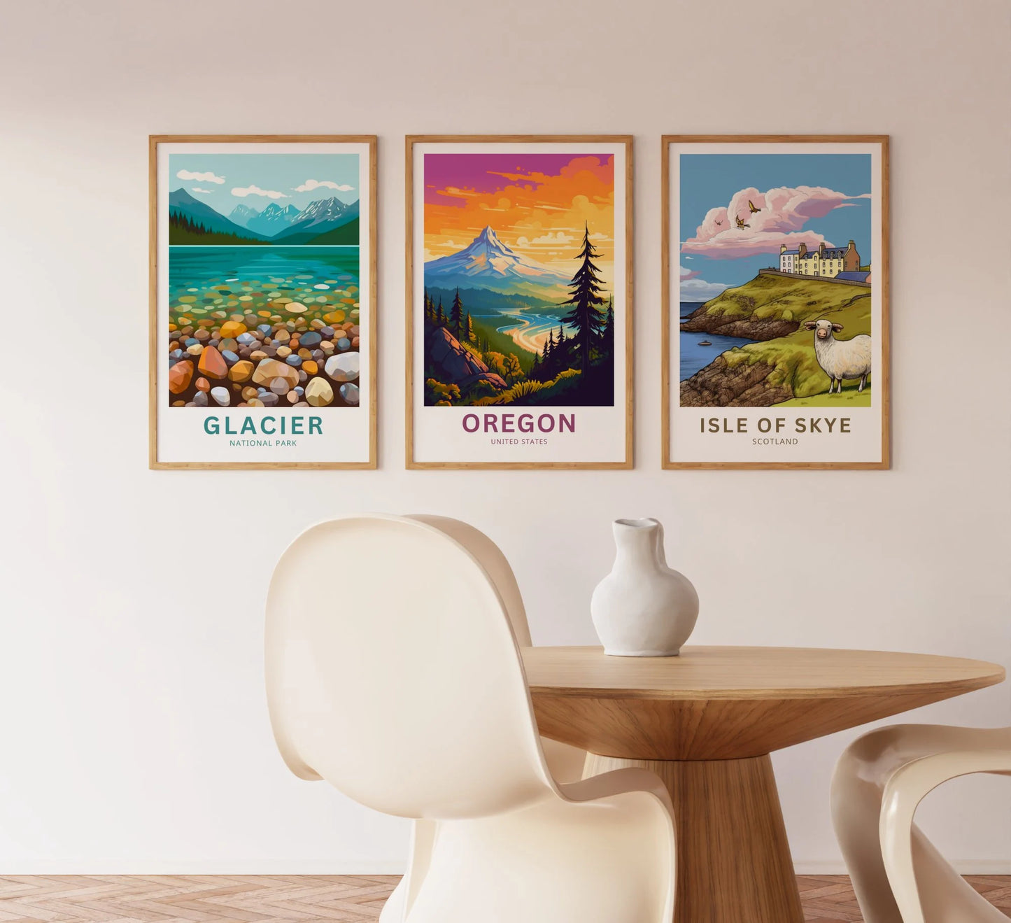 Oregon Travel Poster