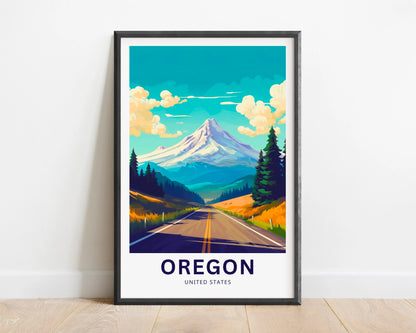 Oregon Travel Poster