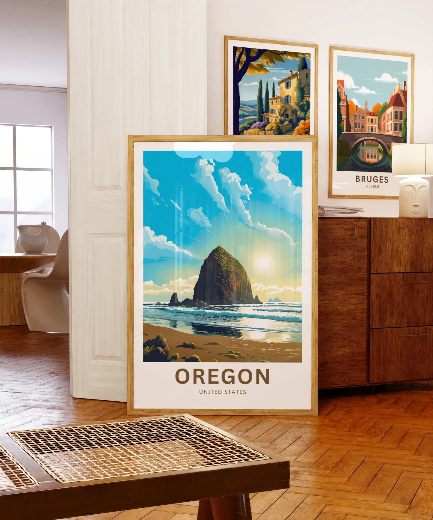 Oregon Travel Poster