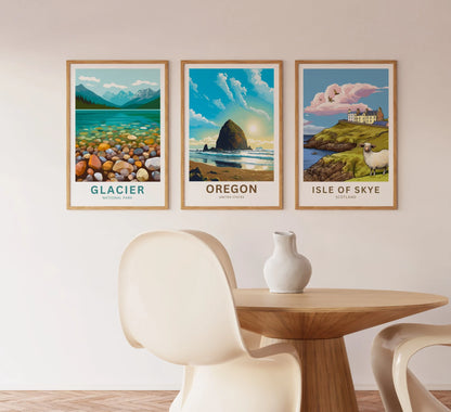 Oregon Travel Poster