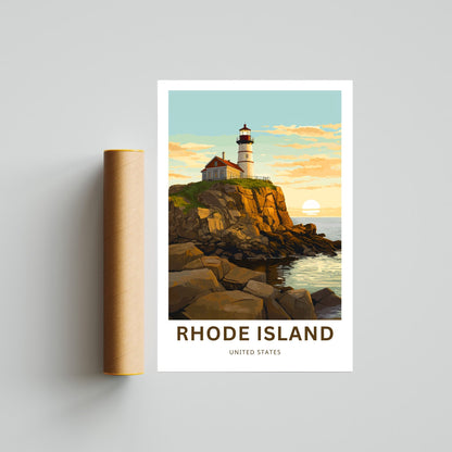 Rhode Island Travel Poster