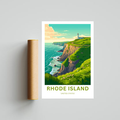 Rhode Island Travel Poster