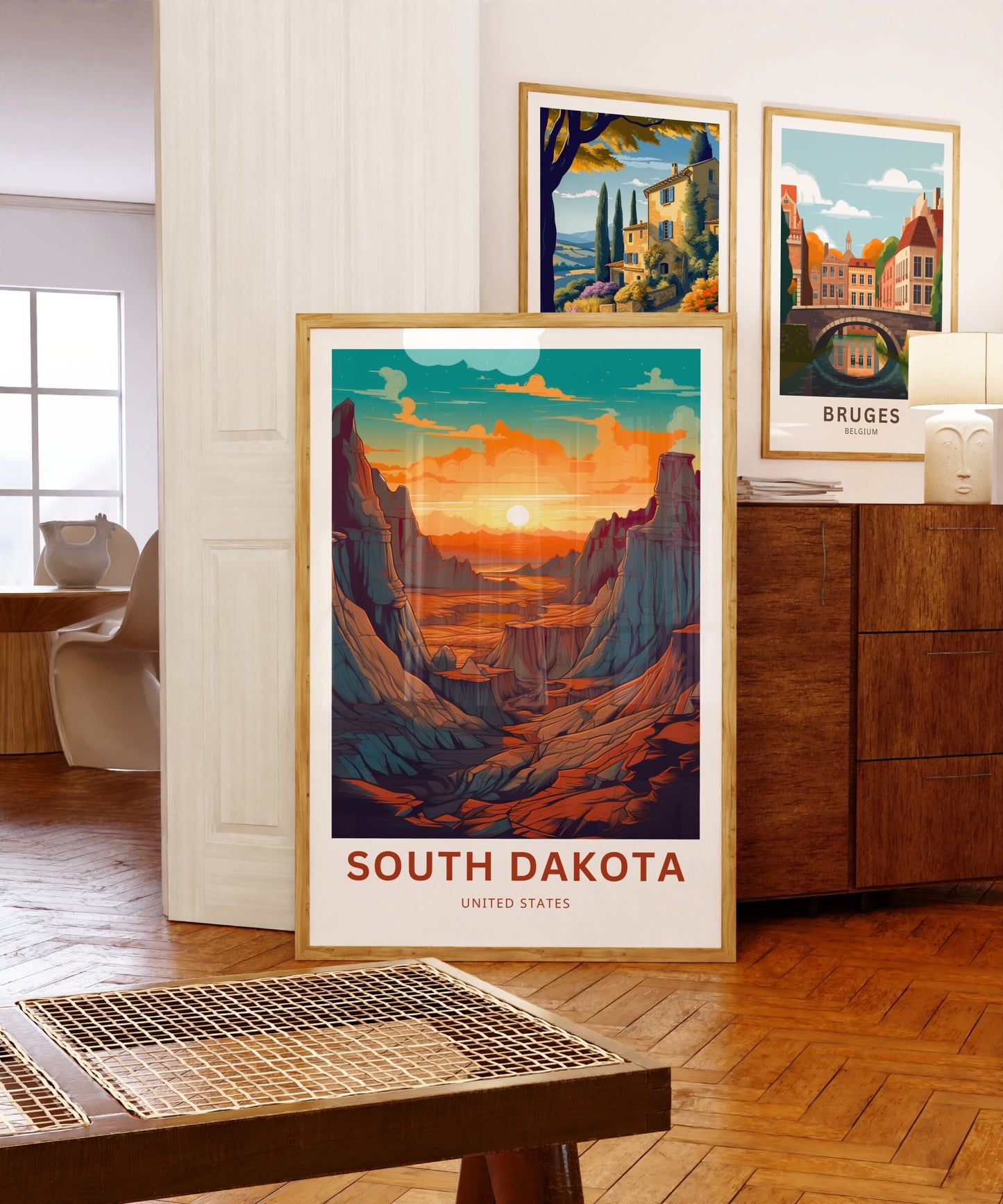 South Dakota Travel Poster