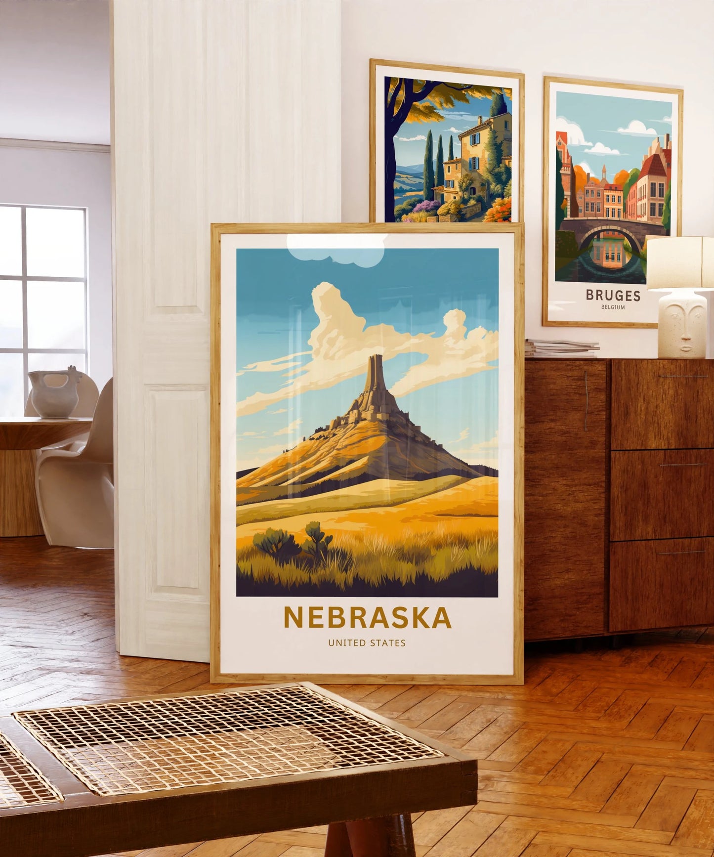 Nebraska Travel Poster