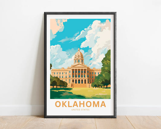 Oklahoma Travel Poster