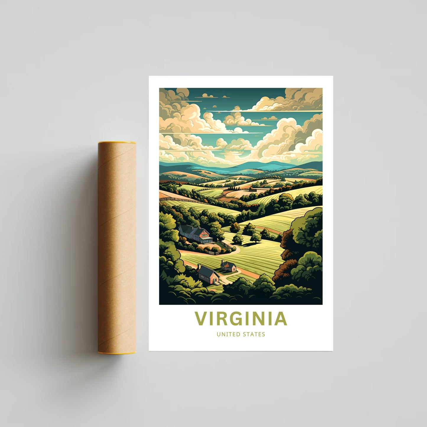 Virginia Travel Poster