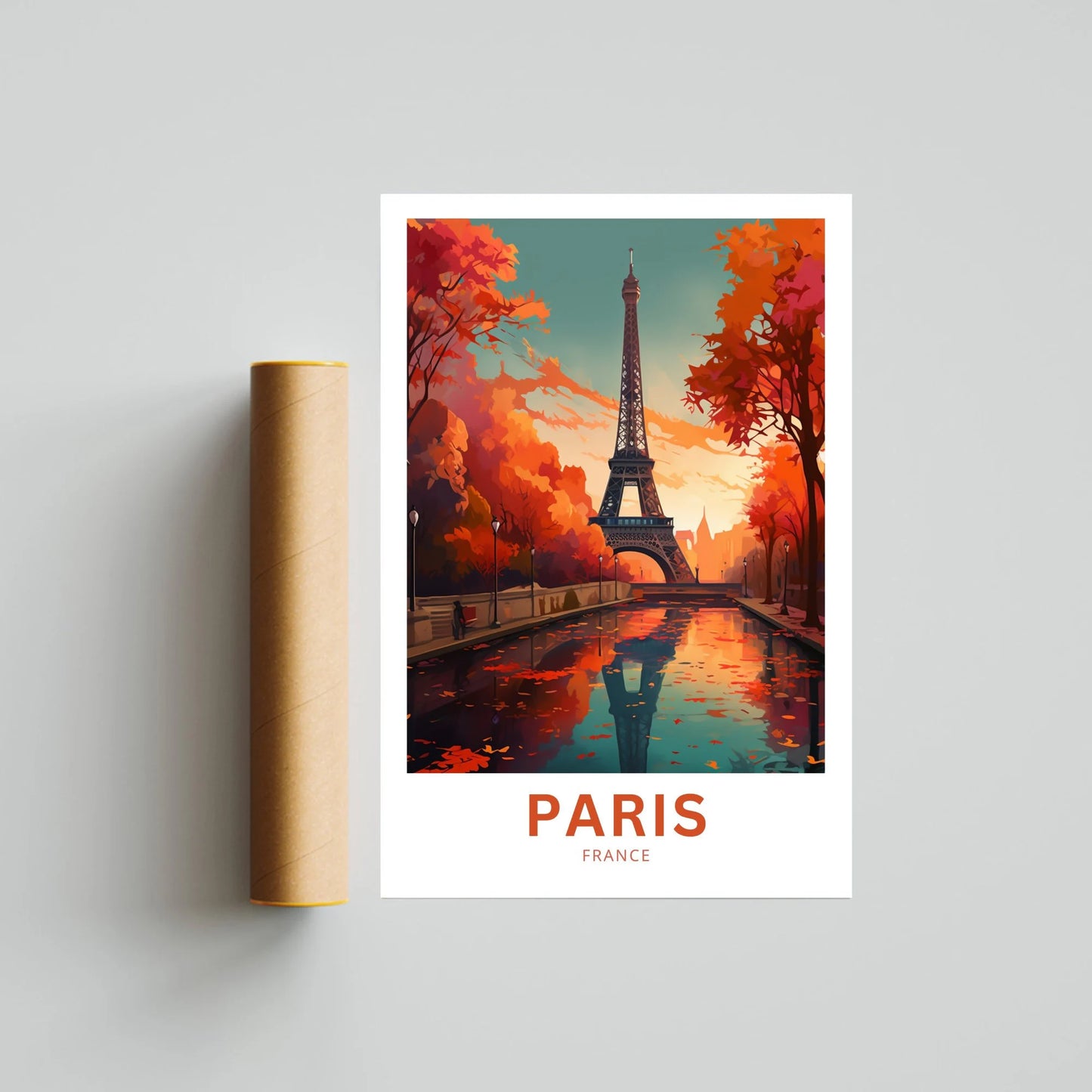 Paris Travel Poster