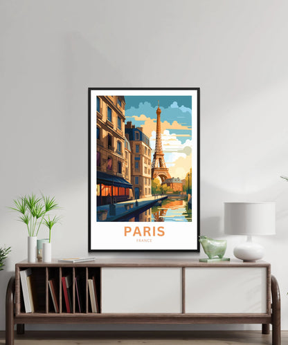 Paris Travel Poster