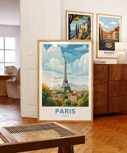 Paris Travel Poster