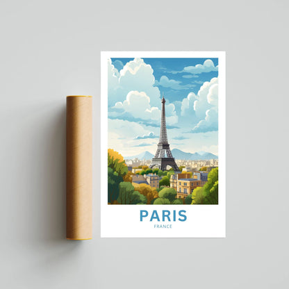 Paris Travel Poster