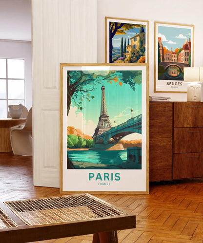 Paris Travel Poster