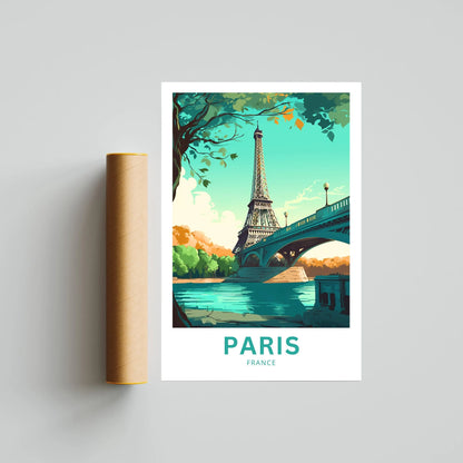 Paris Travel Poster