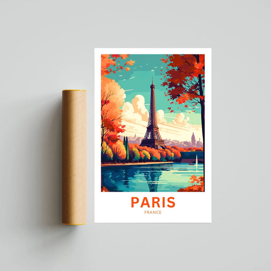 Paris Travel Poster