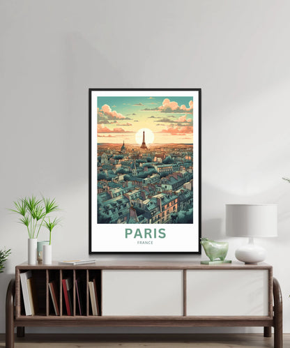 Paris Travel Poster