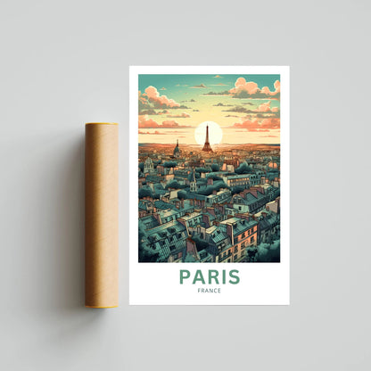 Paris Travel Poster