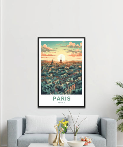 Paris Travel Poster