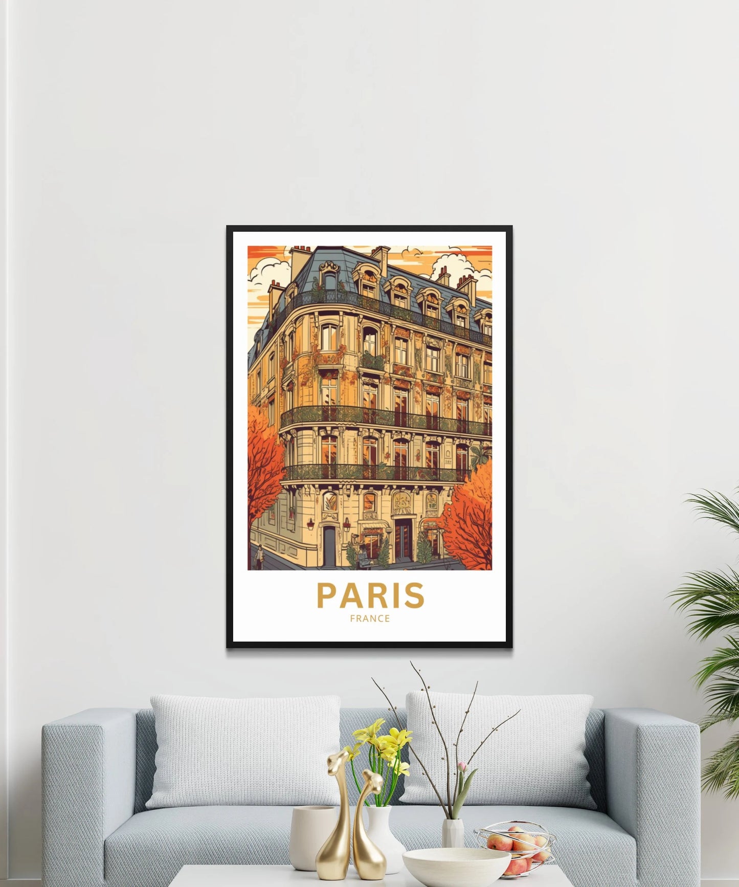 Paris Travel Poster