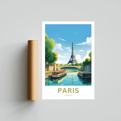 Paris Travel Poster