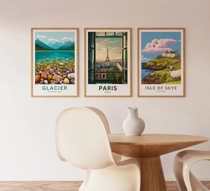 Paris Travel Poster