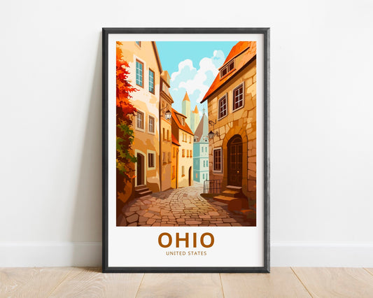 Ohio Travel Poster