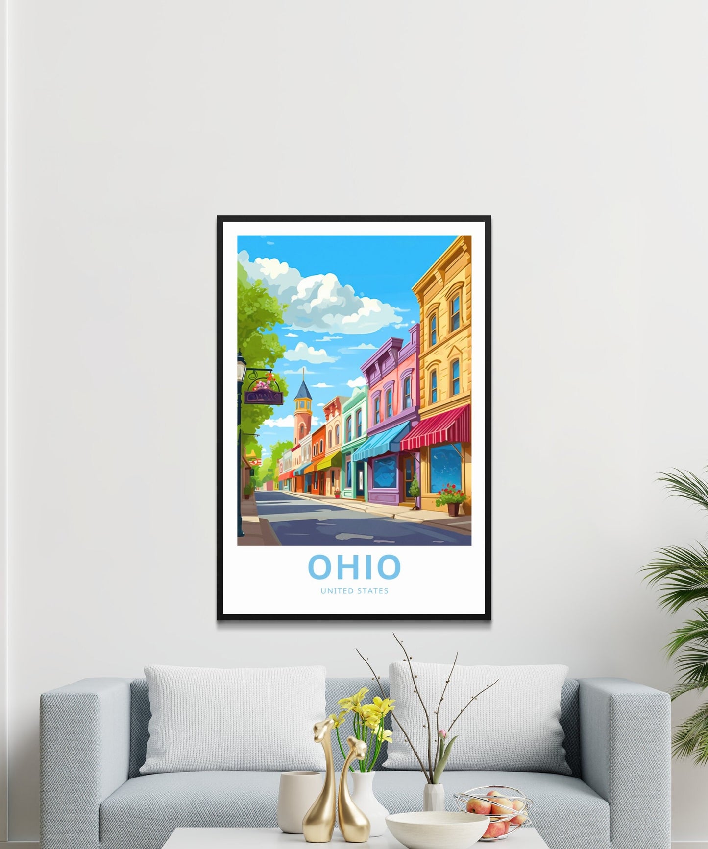 Ohio Travel Poster