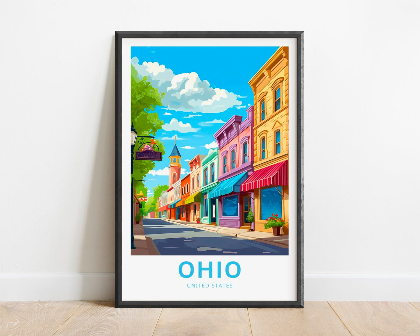 Ohio Travel Poster