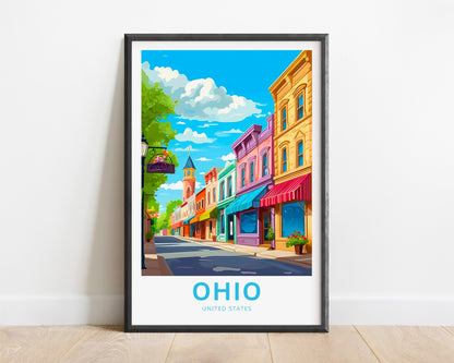 Ohio Travel Poster