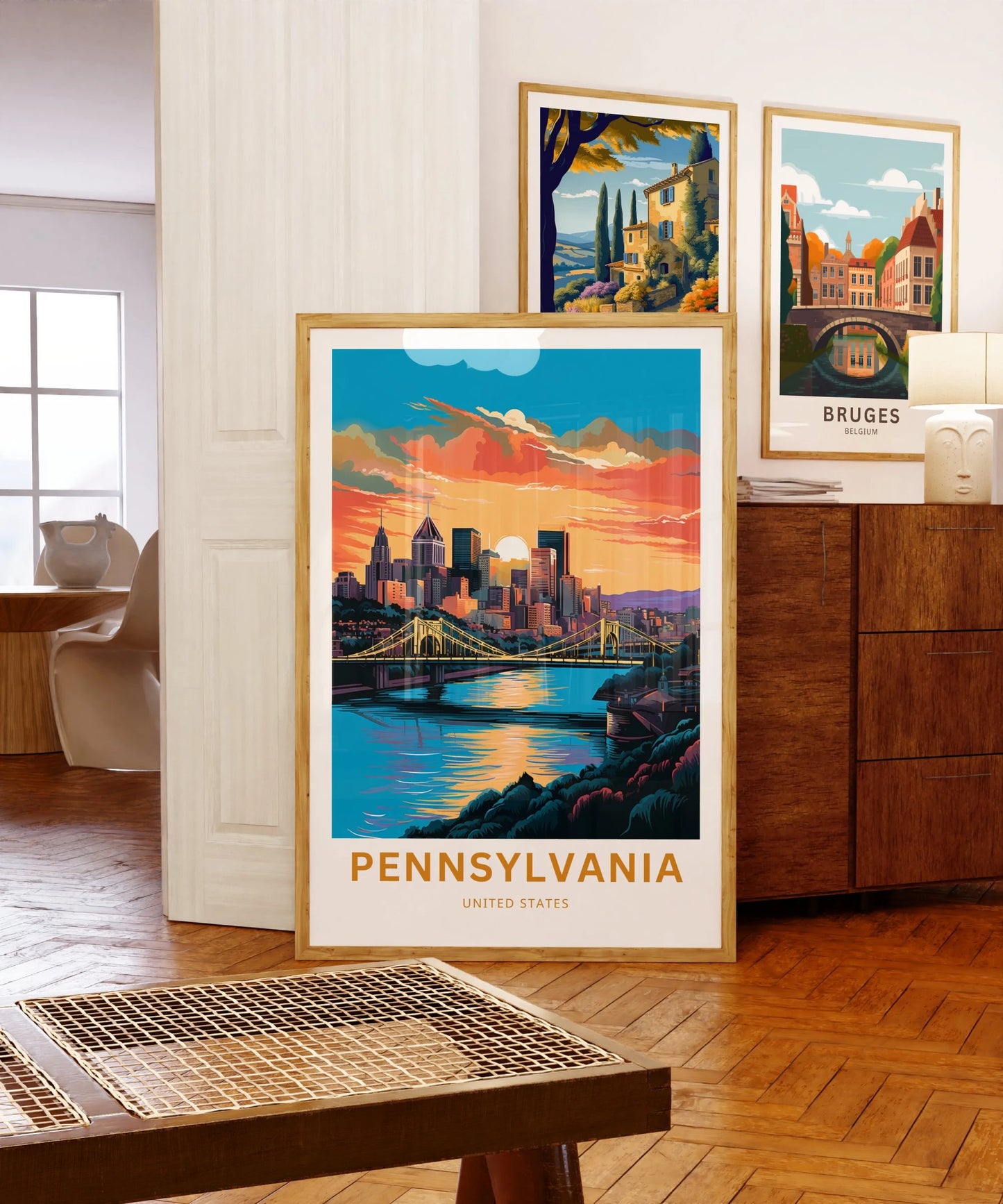 Pennsylvania Travel Poster