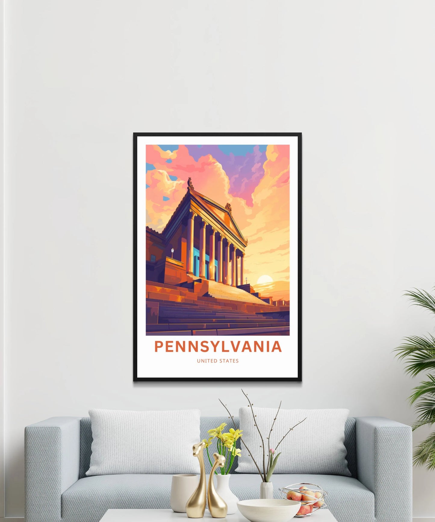 Pennsylvania Travel Poster