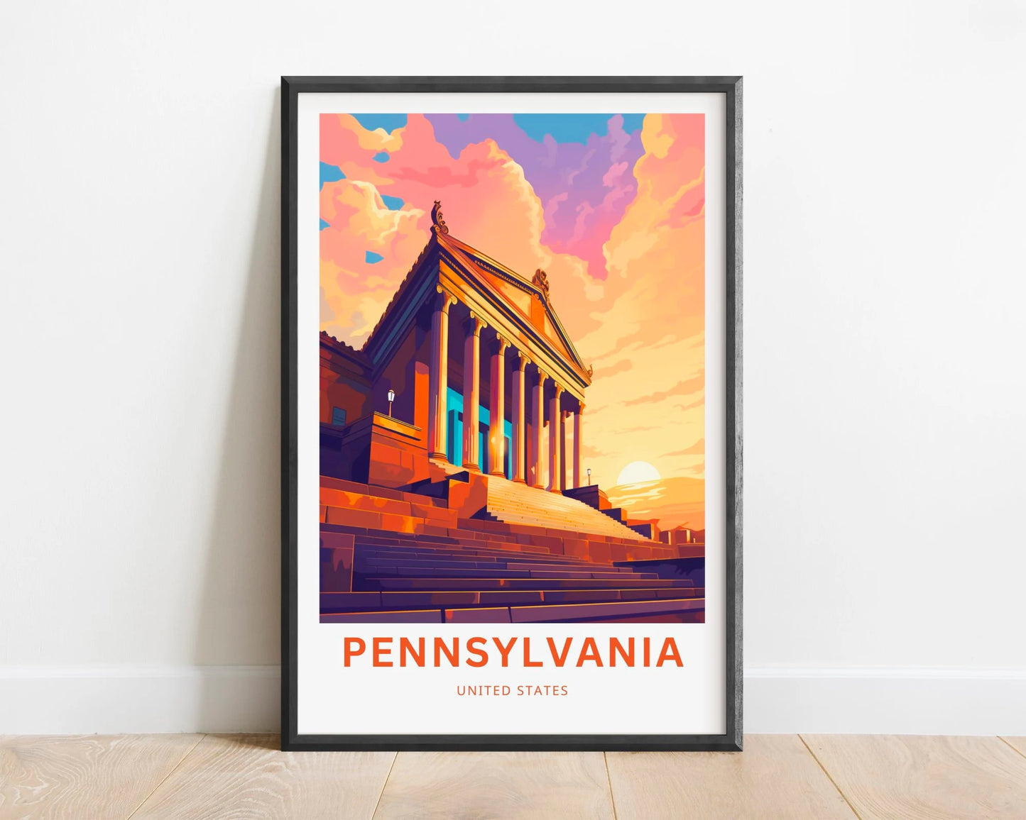 Pennsylvania Travel Poster