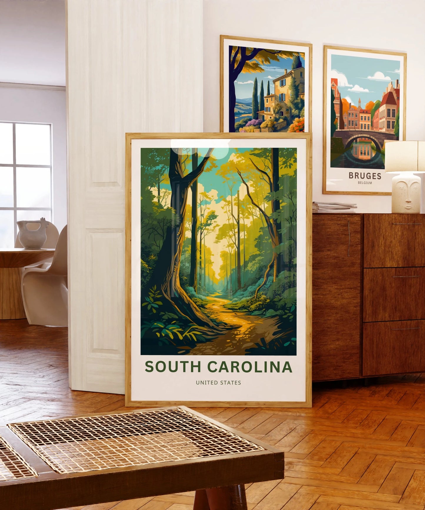 South Carolina Travel Poster