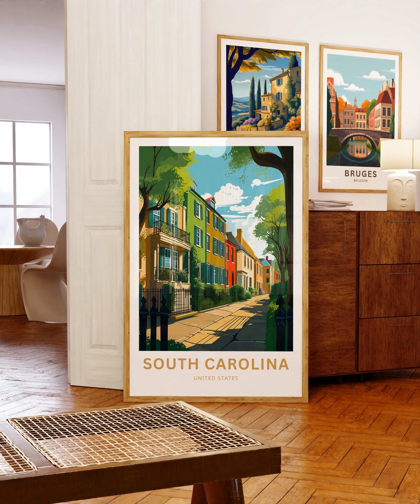 South Carolina Travel Poster