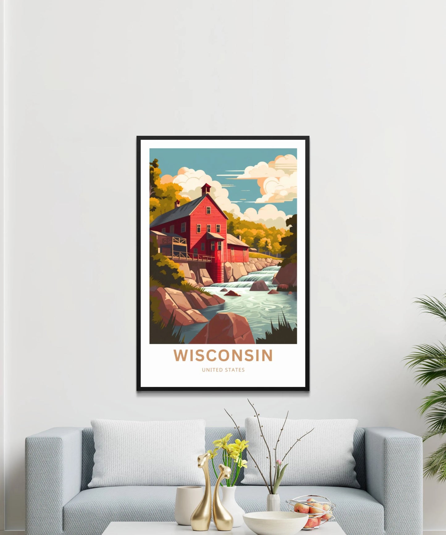 Wisconsin Travel Poster