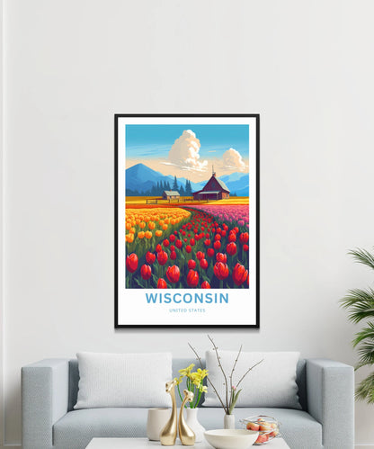 Wisconsin Travel Poster