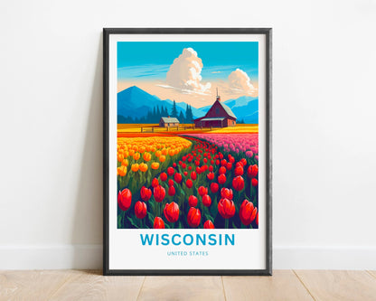 Wisconsin Travel Poster