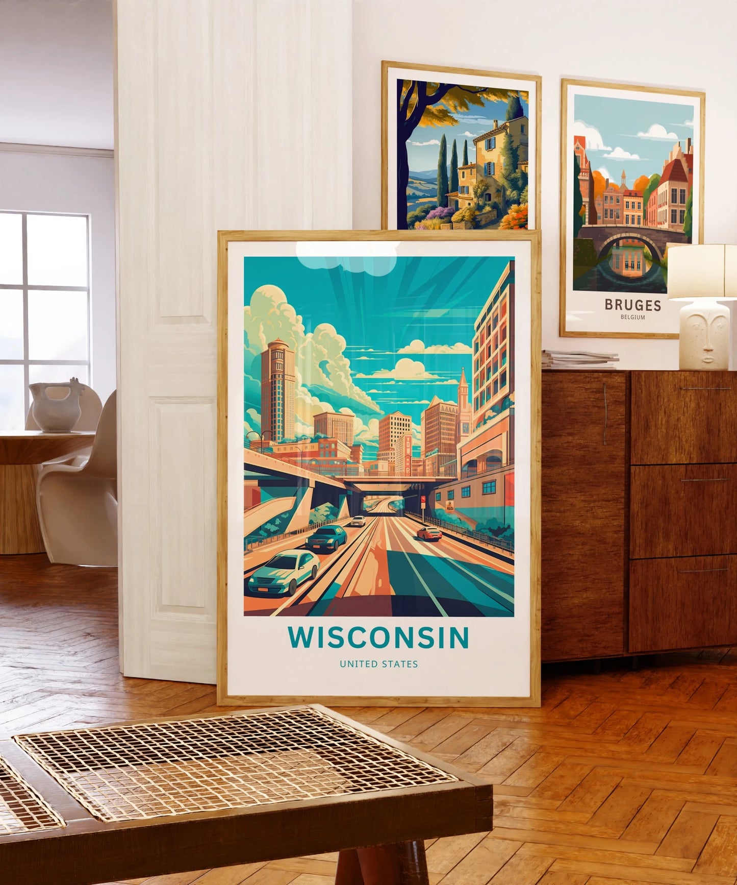 Wisconsin Travel Poster