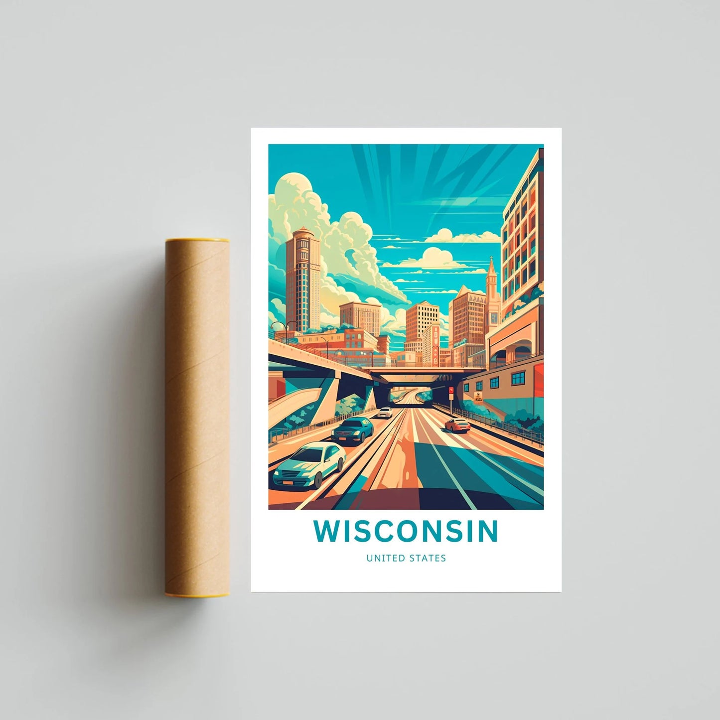 Wisconsin Travel Poster