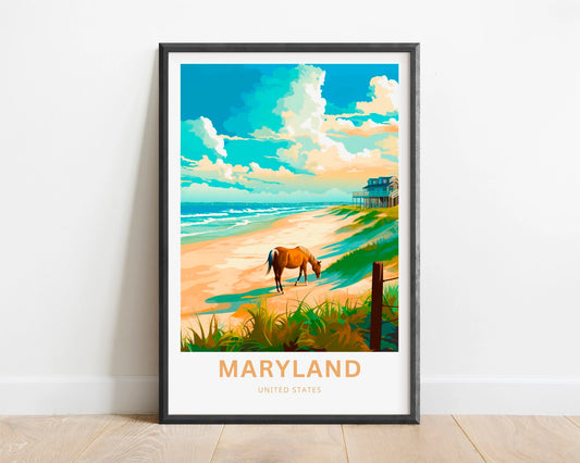 Maryland Travel Poster