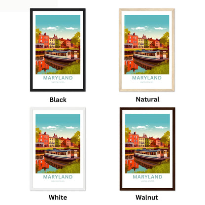 Maryland Travel Poster