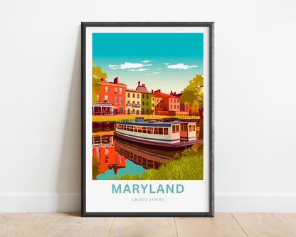Maryland Travel Poster